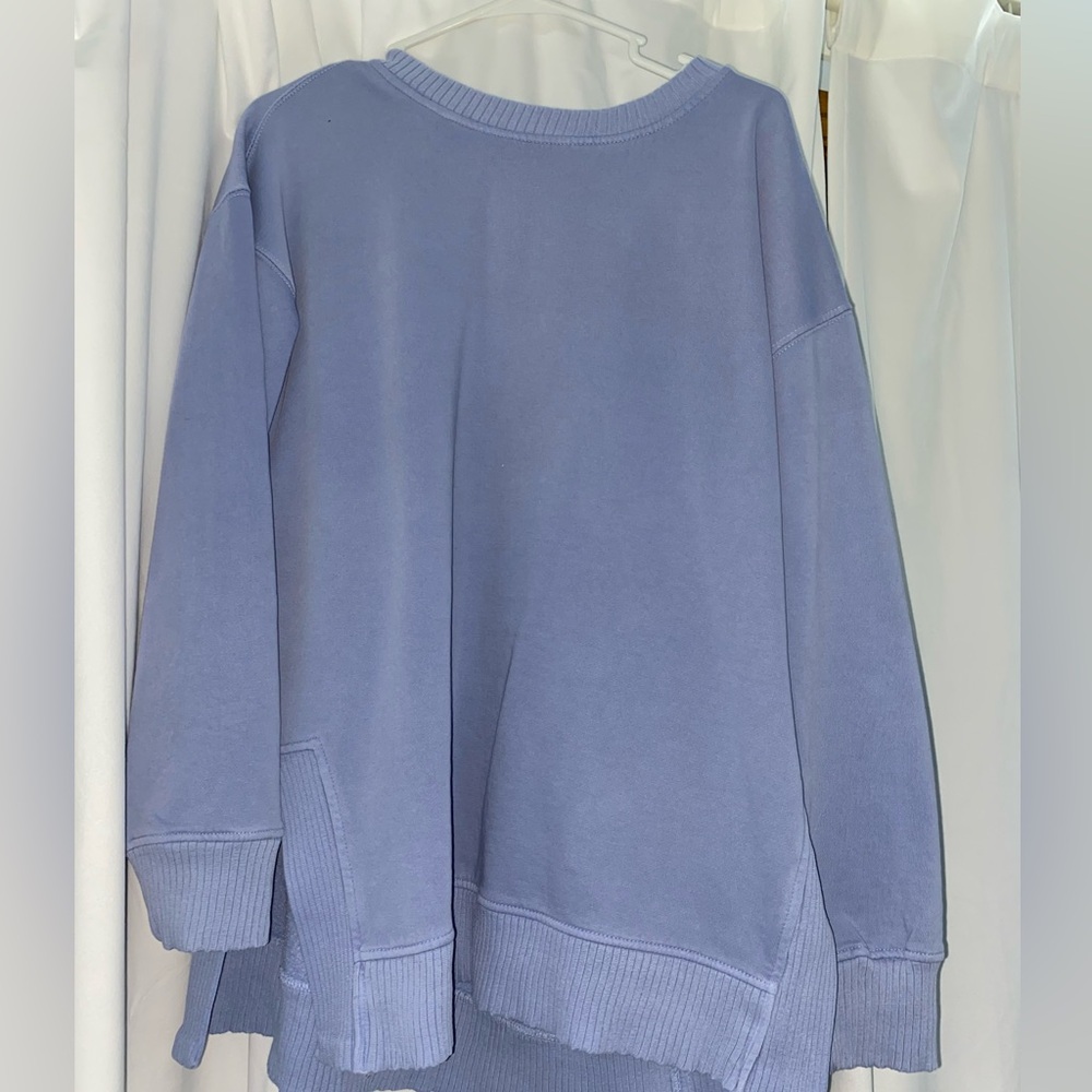 C&C California Women’s Oversized Periwinkle Sweater